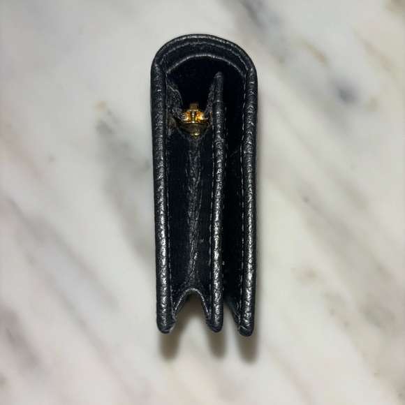 GUCCI Black Leather Card Case Wallet - Picture 4 of 12